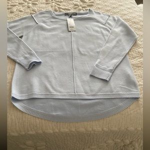 Womens Med. Blue sweater NWT